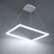 Dweled Frame Square 28in LED Pendant 3000K in Brushed Aluminum PD-298 - alternate 2